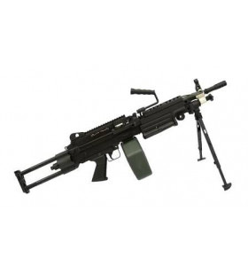 A&K M249 Para Noir Métal 2400BBs 0.9J