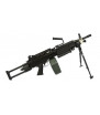 A&K M249 Para Noir Métal 2400BBs 0.9J