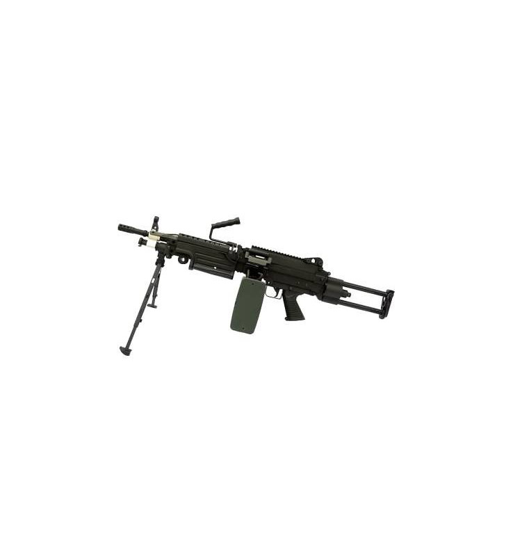 A&K M249 Para Noir Métal 2400BBs 0.9J