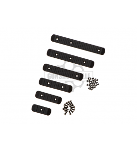 ACM Rail Keymod & M-Lok Set 6-pack Nylon Black