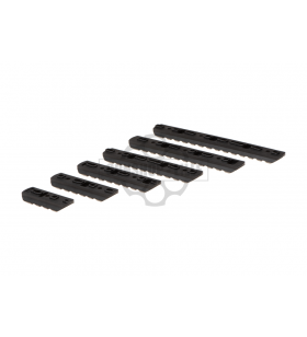 ACM Rail Keymod & M-Lok Set 6-pack Nylon Black