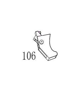 Cybergun Arrêtoir de Chargeur FAMAS Ref:400906/400907 AEG Part-106