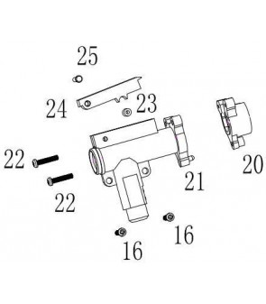 Cybergun Bloc Hop-Up ABS FAMAS Ref:400906/400907 AEG
