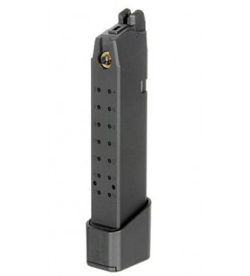 Double Eagle Chargeur P80 PFS9 / Glock / AAP01 Gaz 30BBs Noir