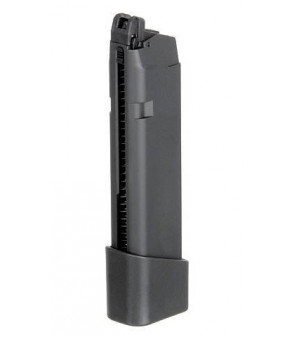 Double Eagle Chargeur P80 PFS9 / Glock / AAP01 Gaz 30BBs Noir