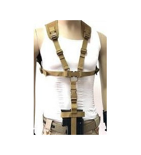 ACM Harnais Sangle Noir Spécial P90, F2000, Steyr Aug