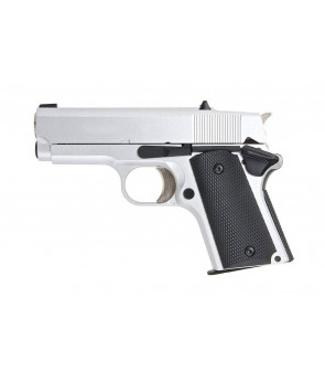 Army Armament R45 Detonics .45 Silver Blowback Gas 18BBs