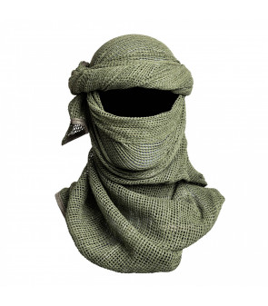 TOE Design Filet écharpe Touareg vert olive