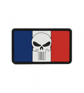 Patch Drapeau Punisher France  PVC