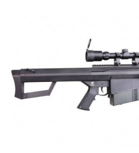 Snow Wolf M82A1 + Lunette 3-9x50mm Noir AEG Métal 190BBs 1.5J