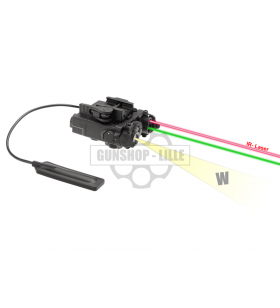 WADSN DBAL-A2 Illumator / laser module Green + IR Black