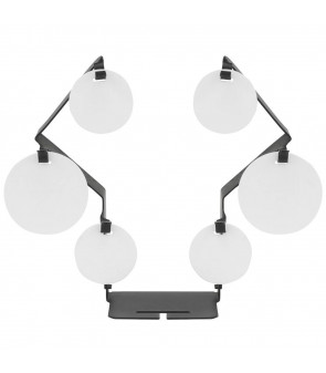 WoSport Cible Géométrique Métal 205x200mm