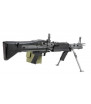 A&K M60 MK43 H.M.G Mod 0 Navy Seal Métal AEG 3500BBs 0.9J