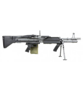 A&K M60 MK43 H.M.G Mod 0 Navy Seal Métal AEG 3500BBs 0.9J