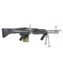 A&K M60 MK43 H.M.G Mod 0 Navy Seal Métal AEG 3500BBs 0.9J