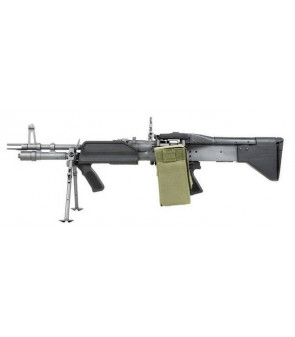 A&K M60 MK43 H.M.G Mod 0 Navy Seal Métal AEG 3500BBs 0.9J