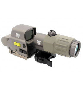 ACM Holo EXPS3 558 & Magnifier G33 QD 3X Rabattable DE + Box