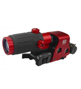 ACM Holo EXPS3 558 & Magnifier G33 QD 3X Rabattable Red + Box