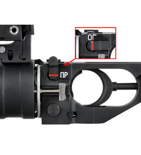 Double Bell Lance Grenade GP25 Russe AK Noir Métal + Grenade 40mm