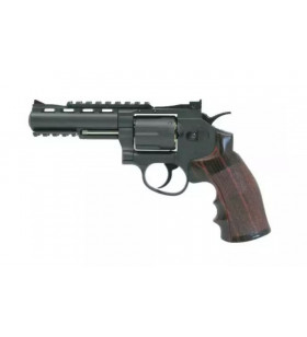 WinGun Revolver 4" Sport 701 Co2 Noir Métal 0.9J