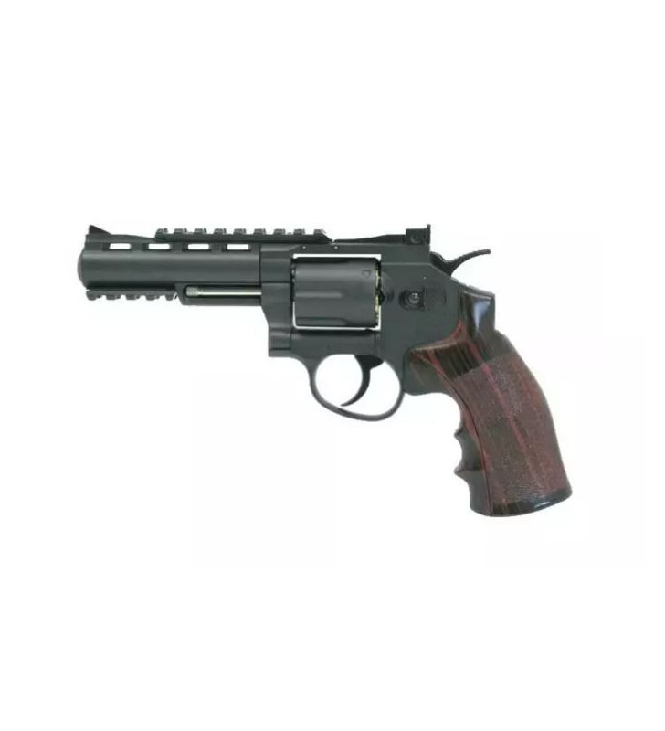 WinGun Revolver 4" Sport 701 Co2 Noir Métal 0.9J