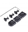 WADSN KeyMod & M-Lok Wire Guide Set Black