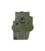 Amomax Holster Rigide Universel OD Rotatif 360° Per-Fit