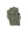 Amomax Holster Rigide Universel OD Rotatif 360° Per-Fit