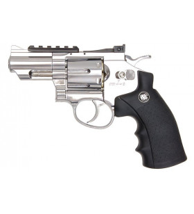 WinGun Revolver Sport 708 Co2 Silver 2.5" Métal 0.8J