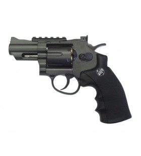 WinGun Revolver Sport 708 Co2 Noir 2.5" Métal 0.8J
