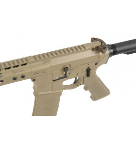 Double Eagle / EMG M4 Noveske MWS Gen.3 Tan GBBR 35BBs 0.95J