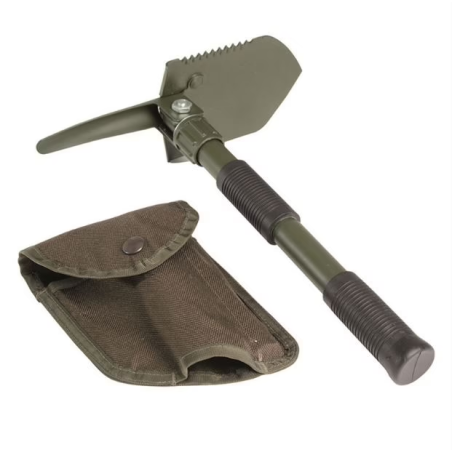 Mil-Tec Pelle Compact Pliable avec étui OD