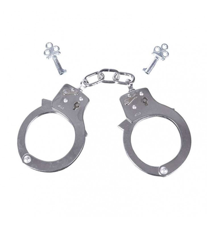 Mil-Tec Menottes à Clefs Chromées