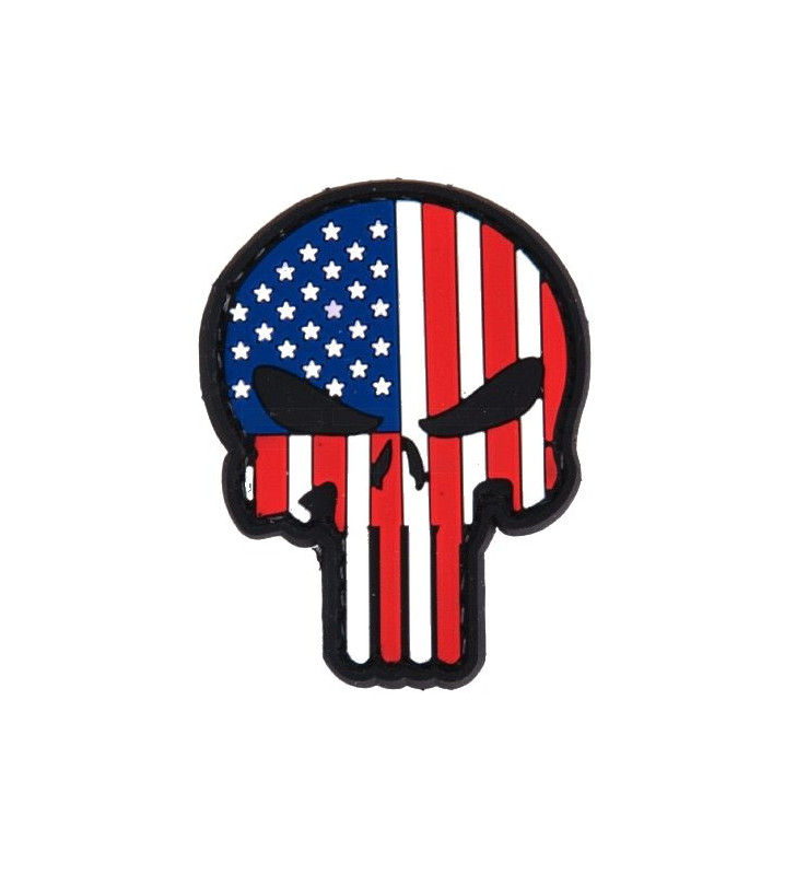 Patch Skull / Punisher USA PVC