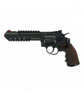 WinGun Revolver 6" Sport 702 Co2 0.9J Noir Métal