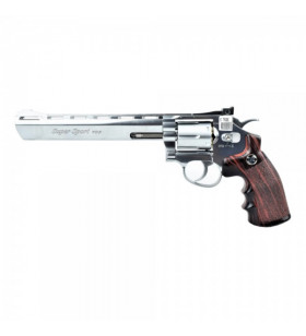 WinGun Revolver 8" Sport 703S Co2 0.9J Silver Métal