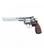 WinGun Revolver 8" Sport 703S Co2 0.9J Silver Métal