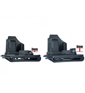 CTM.TAC Side Holster Glock / AAP / SSP18 / Galaxy Black