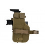 Emerson Drog Leg MP7 Holster / Mag Pouch Tan