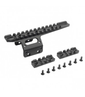 Action army T10 Front Rail Métal Black