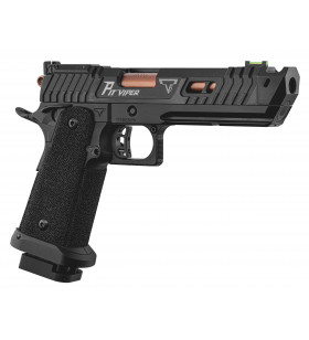 Army Armament R614 TTI JW4 Pit Viper Combat Master CNC Upgraded Noir Gaz 30BBs 1J