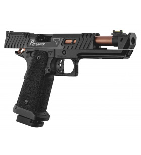 Army Armament R614 TTI JW4 Pit Viper Combat Master CNC Upgraded Noir Gaz 30BBs 1J