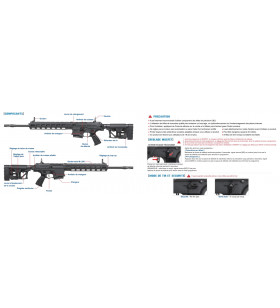 G&G TR80 DMR AEG G3 System Black 48BBs 1J