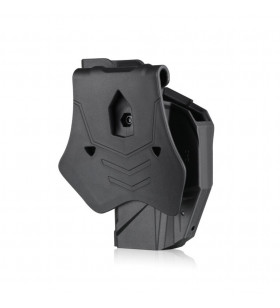 Amomax Holster Rigide Glock Red Dot Sight Noir Rotatif