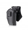 Amomax Holster Rigide Glock Red Dot Sight Noir Rotatif