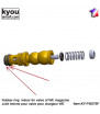 Kyou Set Rubber Ring indoor valve WE GBBR (Front)