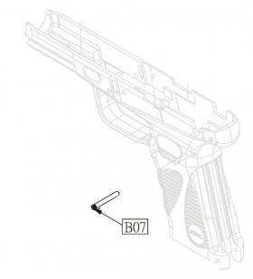 KWC Chassis Pin Métal Taurus 24/7 G2 GBB Co2 Origine Part-B07