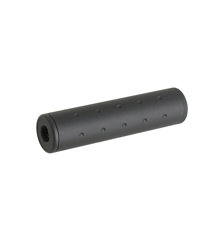 M-ETAL Silencieux 130x32mm Bk Skull