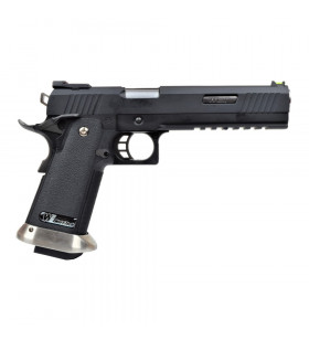 WE Hi-Capa 6.0 I.Rex TYpe:B Black / Silver Gaz 30BBs 1.2J