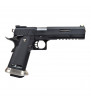 WE Hi-Capa 6.0 I.Rex TYpe:B Black / Silver Gaz 30BBs 1.2J